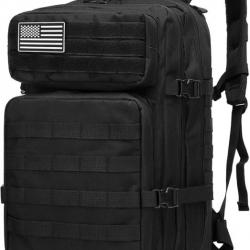 Sac à Dos Tactique Militaire Survie 45L Imperméable Escalade Chasse Randonnée Alpinisme