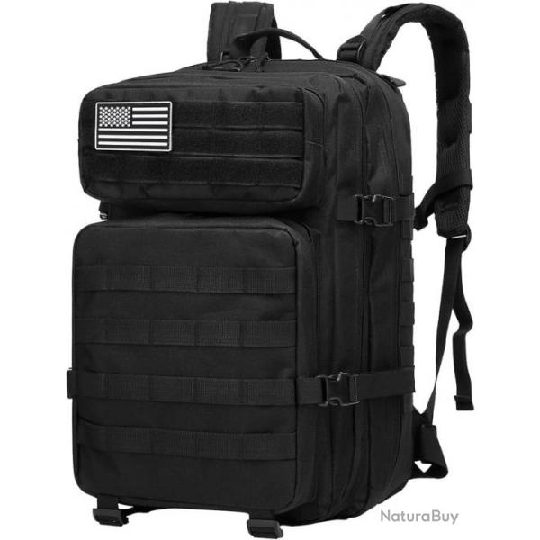 Sac  Dos Tactique Militaire Survie 45L Impermable Escalade Chasse Randonne Alpinisme