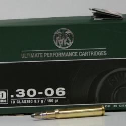 MUNITIONS RWS UNI CLASSIC 180GR CAL. 30-06 X20