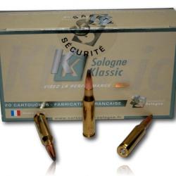 MUNITION SOLOGNAC SUBSONIQUE 175 GRAINS CAL 7RM 08 REM