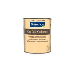 Cire pâte Blanchon Carbamex 1kg nuancier neutre 50 m²/Kg /couche