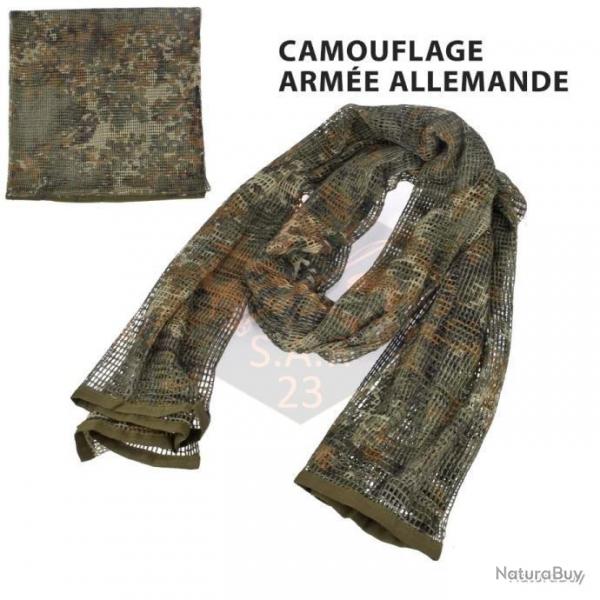 FOULARD CAMOUFLAGE POUR LA CHASSE XXL 190x90cm - ARME ALLEMANDE - LIVRAISON GRATUITE