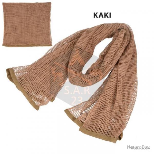 FOULARD CAMOUFLAGE POUR LA PCHE XXL 190x90cm - KAKI - LIVRAISON GRATUITE