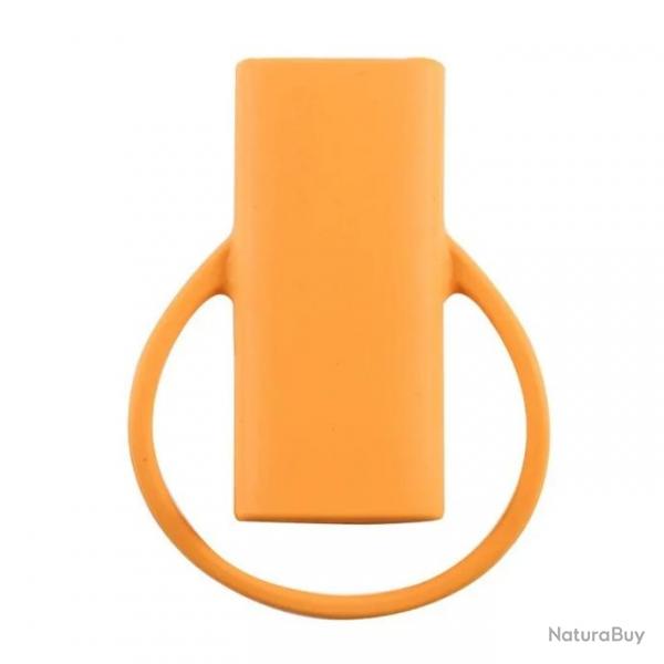 Etui  briquet anti-perte - Orange - 1 sans prix de rserve