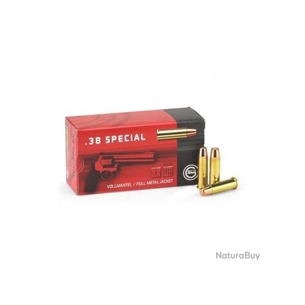 GECO 38 SP FMJ10.2G/158GR BOITE DE 50 MUNITIONS