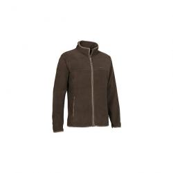 Blouson polaire Scotland marron Percussion