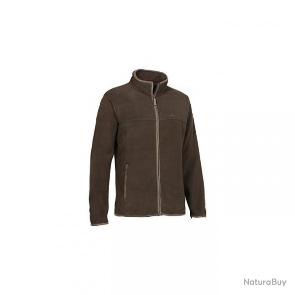 Blouson polaire Scotland marron Percussion