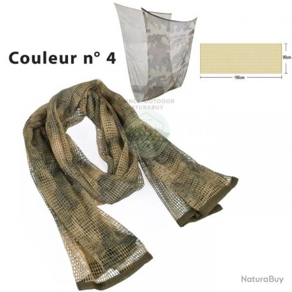 Foulard camouflage grande taille 190x90cm - Couleur no4