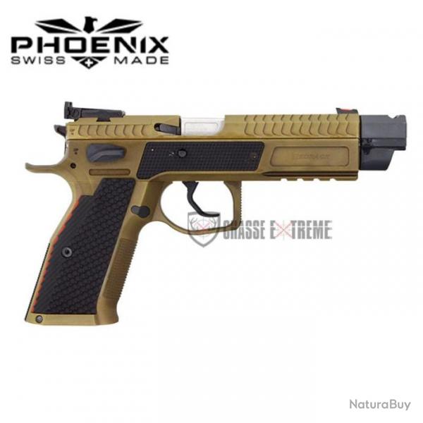 Pistolet PHOENIX Redback Gen 2 Guidon FO Rouge Cal 9x19 Fde