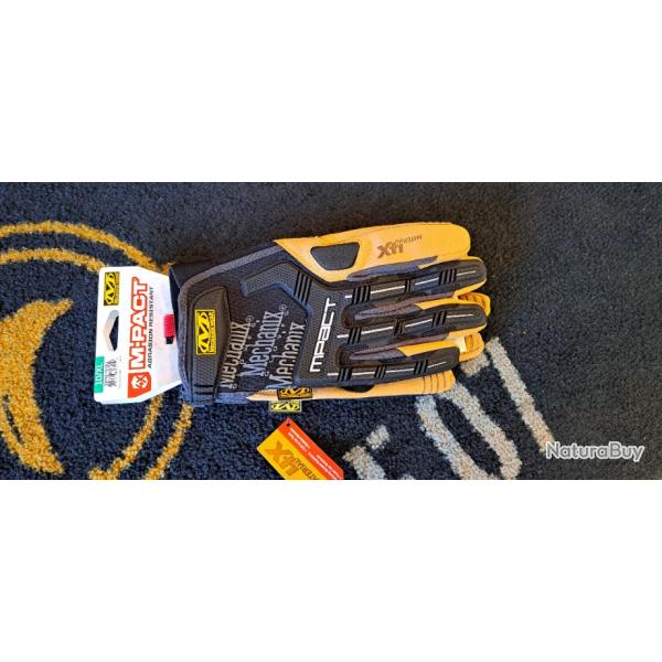 Gants tactique Mechanix Wear - Material 4X M-Pact Glov - Taille S - M - XL