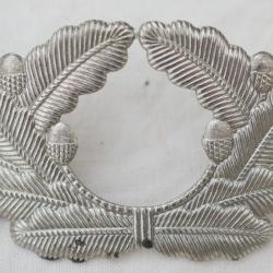 feuille de chêne de casquette allemande après guerre HER24CASa02   En bon état, des années 40