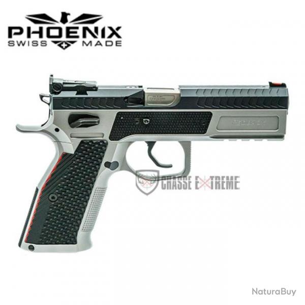 Pistolet PHOENIX Redback Gen 2 Fibre Optique Rouge Cal 9x19 Bi-Ton