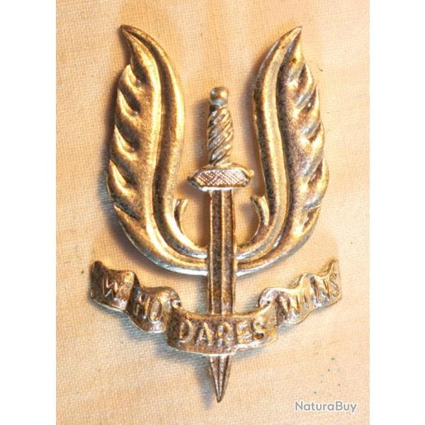 Insigne SAS WHO DARES WINS Congo era 1st Paratroopers Battalion - SDC24KAM008