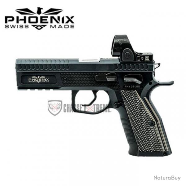 Pistolet PHOENIX Redback UltraLight Gen 2 Trijicon SRO Cal 9x19 Noir