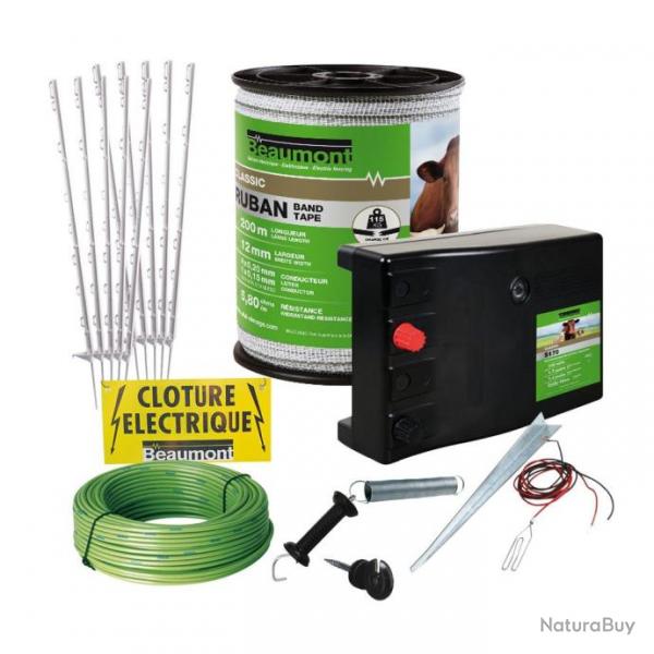 Kit de clture pour grand chien ou chien  poils longs BEAUMONT