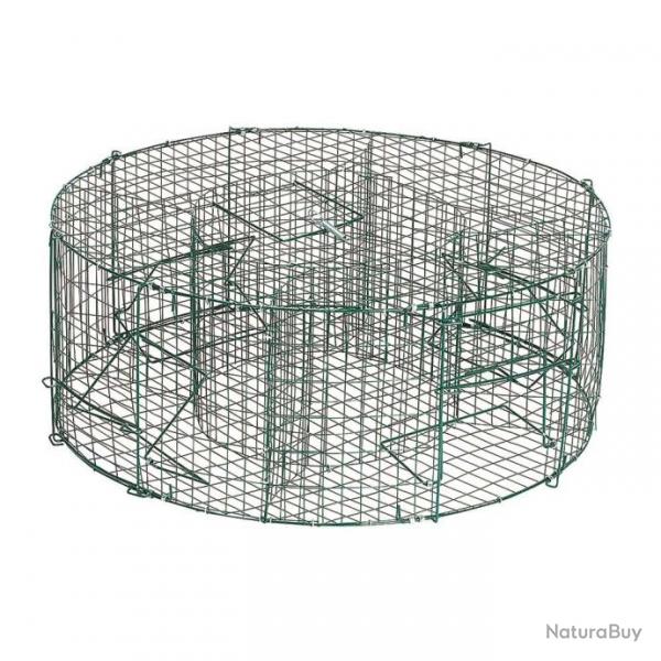 Cage  pie ronde  5 compartiments - BOXTRAP