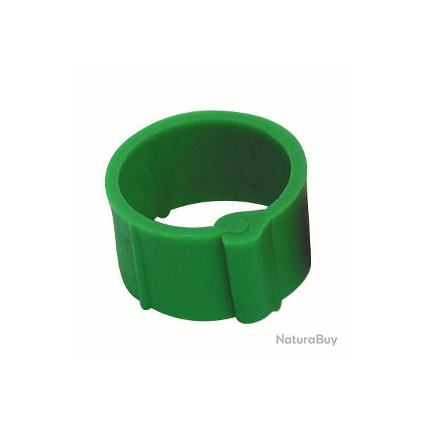 Bague verte  clips 12 mm par 100