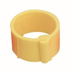 Bague jaune à clips 12 mm par 100