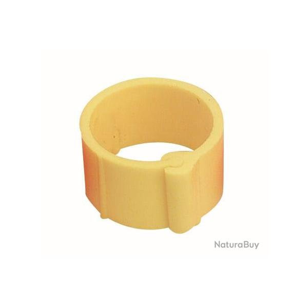 Bague jaune  clips 12 mm par 100