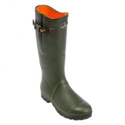 Prix de départ à 1 !! Bottes Sologne Neoprene Percussion Kaki Taille 42