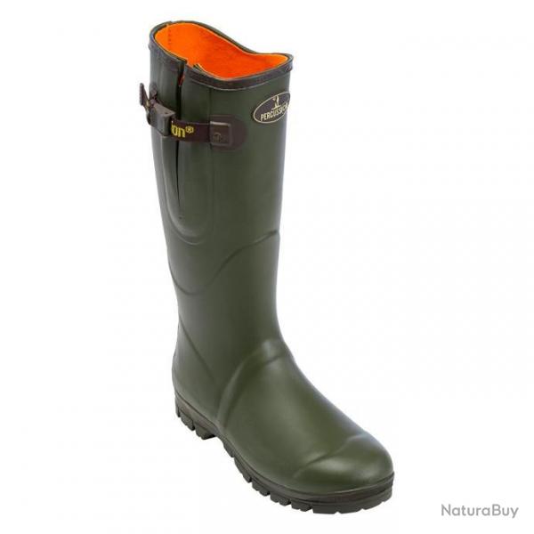 Prix de dpart  1 !! Bottes Sologne Neoprene Percussion Kaki Taille 42