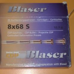 MUNITIONS BLASER 8X68s.