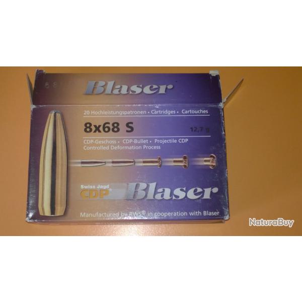 MUNITIONS BLASER 8X68s.