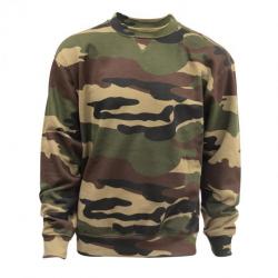 PROMO Sweat camo CE col rond Taille 1