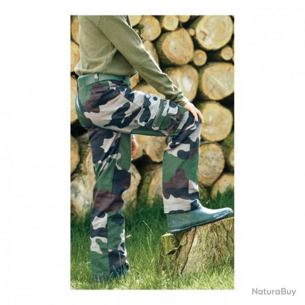 PROMO Pantalon treillis camo - taille 10 ans (Taille 10)