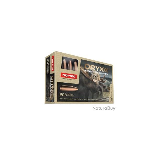 Munitions NORMA cal.9.3x62 oryx 18.5g 285gr par 60