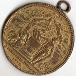 médaille de la confédération des "François" 1790