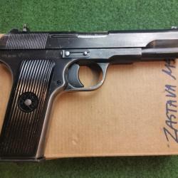 Pistolet semi-automatique ZASTAVA modèle 57 - Calibre 7,62 Tokarev (Occasion bon état - Révisé et te