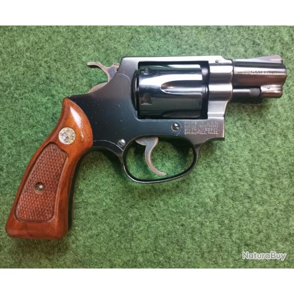 Revolver SMITH & WESSON mod. 31 - Cal. .32 S&W Long - Canon 2" - Boite d'origine (Occasion bon tat 