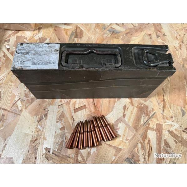 CAISSE DE 250 MUNITIONS 7.62X54 R