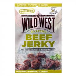 Viande séchée de boeuf Wild West Jalapeno Beef Jerky 25g