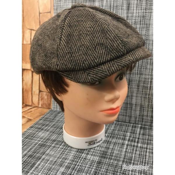 Casquette  gavroche parisien  teinte marron