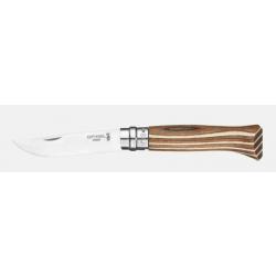 COUTEAU OPINEL N°08 BOULEAU LAMELLE BRUN