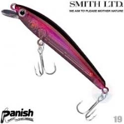 Leurre dur de pêche truite Smith LTD panish 55SP col 19