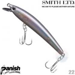 Leurre dur de pêche truite Smith LTD panish 55SP col 22