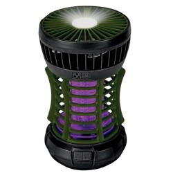 Ventilateur Holdcarp avec Lampe UV Anti-Moustique 2000mAh