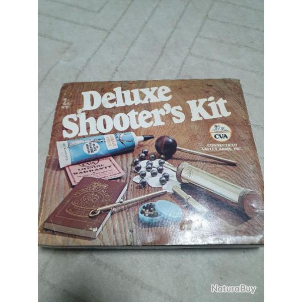 Deluxe Shooter's Kit - Kit de rechargement poudre noir vintage collection