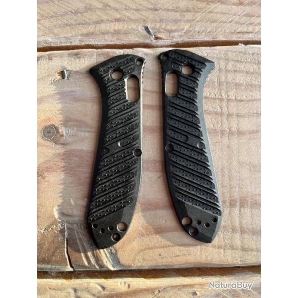 Plaquettes cf-elite pour Benchmade 575 - mini presidio 2