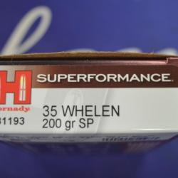 1 BOITE DE 20 BALLES 35 WHELEN HORNADY SURPERFORMANCE 200 GR SP NEUVE