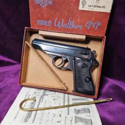 Pistolet WALTHER PP, par MANURHIN, calibre 7,65br, FRANCE, Catégorie B