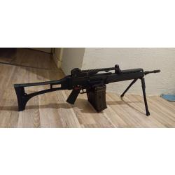 MG36 Bipied GBBR + 6 Chargeurs