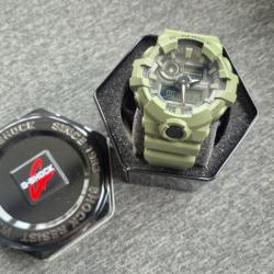 montre g-shock kaki série limite