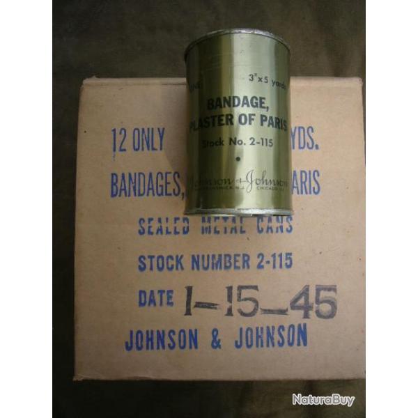 Pltre  bandage Medical Department Us ww2 Jeep willys Ford M201 Dodge Wc Gmc militaria