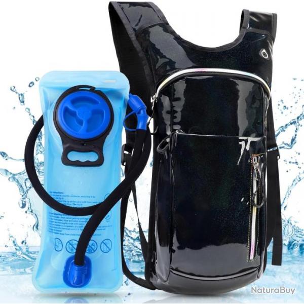 Sac  Dos Hydratation Vessie 2L Lger et Isolant pour Cyclisme Course  Pied Randonne