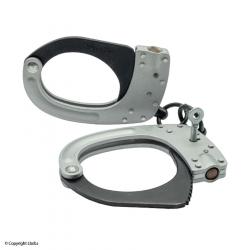 Menottes RIVOLIER double sécurité bouton poussoir