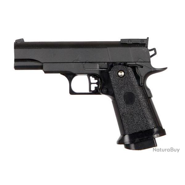 Rplique pistolet Hi-capa 4.3  ressort Galaxy G10 full metal 0,5J